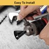 EZONEDEAL Deburring External Chamfer Tool Bit Remove Cutter Quick Release