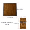 BLESSUME Tarot Table Cloth Divination Wicca Velvet Altar Cloth with