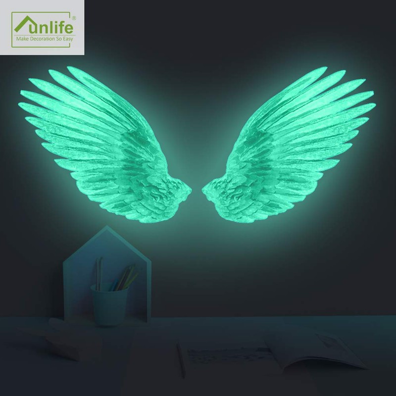Awesomes Nordic Angel Wings Wall Sticker Children's Room Cute Stylish