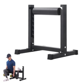 GarveeLife Bulgarian Split Squat Stand, Single Leg Squat Roller, Single Leg Squat Stand, Lower Body Specialty Machine for Squats,Stretching,Hip Thrus-Ters,Triceps Exercises