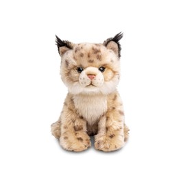Uni-Toys - Lincs Junges, seduto – 22 cm (altezza) – gatto di peluche – peluche