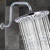 Round Rain Shower, Markcco 8'' Round High Pressure Shower Made