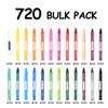 Rarlan Crayons Bulk, 30 Crayon Packs with 24 Assorted Colors,