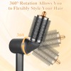 ZEPHBLOW Upgraded Connector Adapter with Large Round Volumizing Brush for