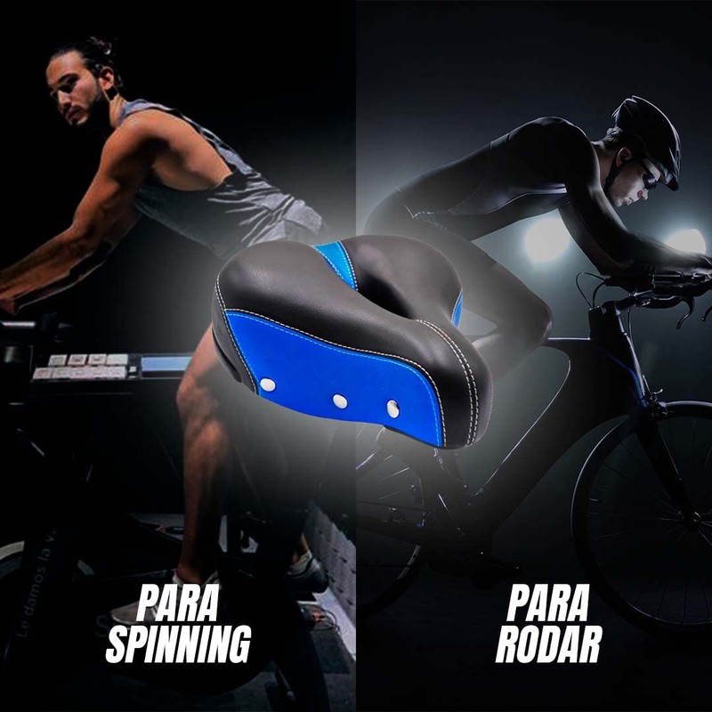 ALTREGO Asiento para Bicicleta Prostático, Ancho y Muy Cómodo, Incluye