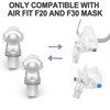 2 Packs Replacement Swivel Elbow Connector Compatible with Airfit F20