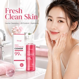 Facial Cleansing Gel for Daily Face Washing – Gentle Oil Control Cleanser for Men & Women