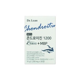 Dr.Lin Chondroitin 1200 Conrate + MBP 1200mg 30 tablets mjc / 닥터린 콘드로이친 1200 콘레이티 + MBP 1200mg 30정mjc