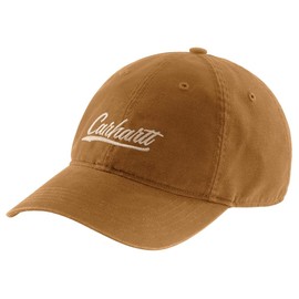 Carhartt Damen Canvas Script Graphic Cap, Farbe: Braun