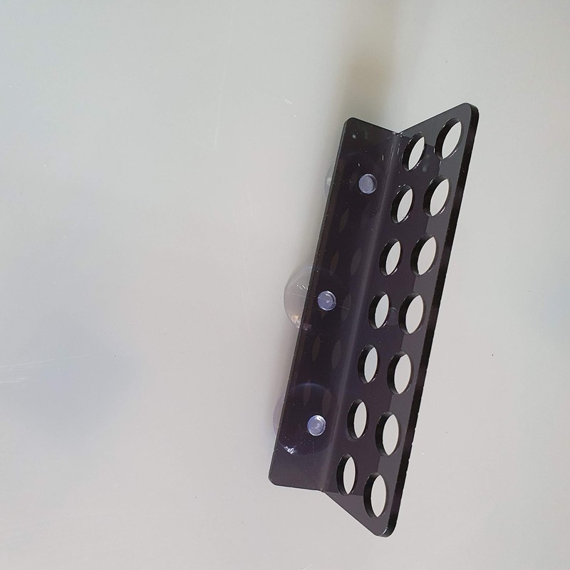 Reef-Geeks Coral frag rack, 14 hole laser cut acrylic, Zoa,