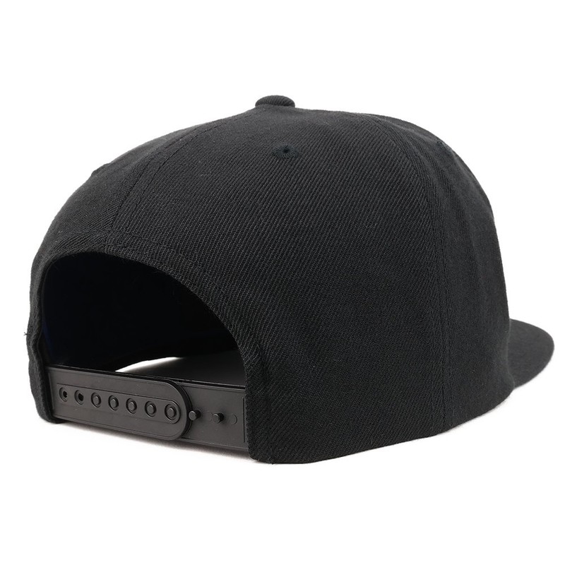 Trendy Apparel Shop Number 8 Embroidered Snapback Flatbill Baseball Cap