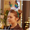 Beavorty Christmas Tree Headband for Women Lightweight Xmas Hair Accessories
