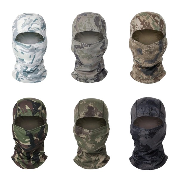 M.K ZIZZYPOP Breathable Full Face Mask with UV Protection -