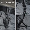 KeyUnity KM00 Keychain, Belt Keychain, Keyring, Belt Sash Clip, Double-Sided,