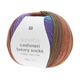 Rico Superba Cashmeri Luxury Socks 4 Ply 022 Joy
