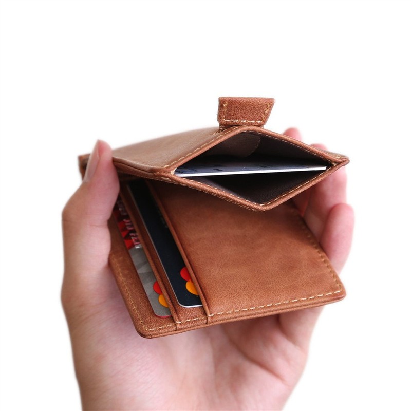 MABELLA RFID Blocking Slim Minimalist Thin Bifold Wallet Mens Gifts
