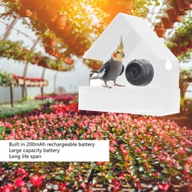Diydeg Smart Bird Feeder Camera, 720 HD Auto Capture Bird Camera, 170° Wide Angle, Night Vision Bird House Camera, Bird Feeder Camera Wireless Outdoor, Ideal Gift