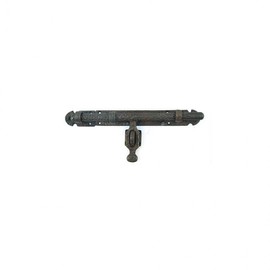 Versatile Round Cast Iron Latch, 18mm Length 300mm