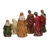 Kurt Adler 9-Inch Porcelain Nativity Figure Tablepiece Set of 9