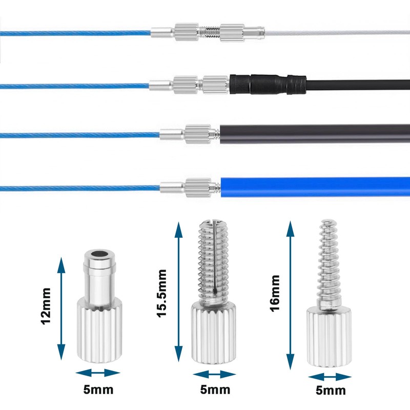 SG Store 1 Set Bicycle Internal Cable Management Tool Rubberised