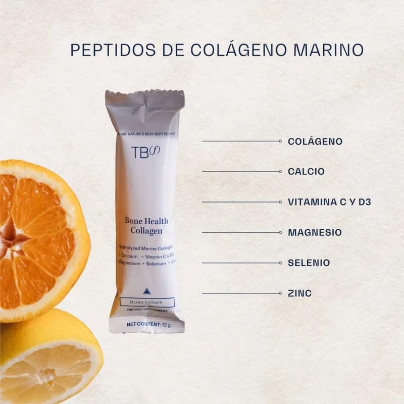 Péptidos De Colágeno Marino Premium Para Salud Osea
