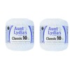 Aunt Lydia's Crochet Thread - Size 10 - White (2-Pack)