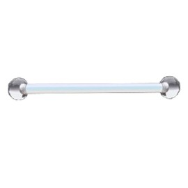 TheMaddHatter (3 Pieces) Snake Eyes Retainer Bioflex Flexible Screw fit Balls (No Metal) (16g (1.2mm) (16mm Barbell, 4mm Balls)