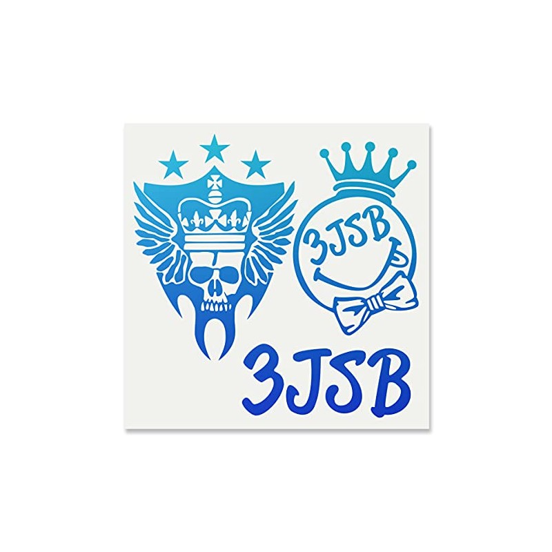 Cutting Sticker S "3JSB" Metallic Gradient 010M