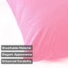 2 Pack Pink Pillowcases – Super Soft Cotton Bed Pillow