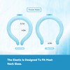 Neck Cooling Tube(with Cooler Bag), hot Weather Reusable Long-Lasting Cooling