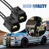 CADUFUELLY 8Pcs 6.3 inch Ignition Coil Connector Plug Wire Harness