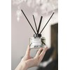 Homewarmthco Floral Gardenia Reed Diffuser Set - Luxury Fragrance Reed
