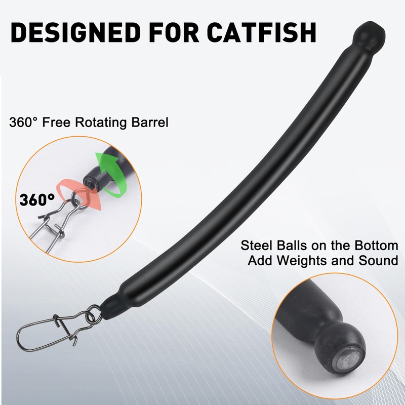 6Pcs Dragging Weights for Catfishing Trolling Drifting Dragging Sinkers Drag