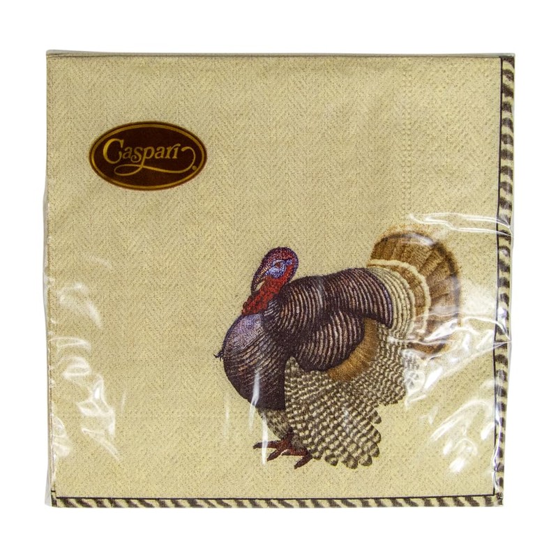 Caspari Thomas T. Byrd Paper Cocktail Napkins - 20 Per