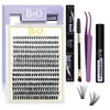 DIY Lash Extension Kit B&Q 280 PCS Individual Eyelash Extension