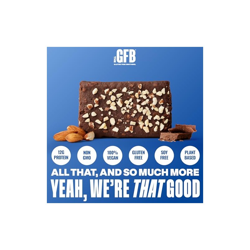 Barras de proteínas altas sin gluten GFB, no OMG
