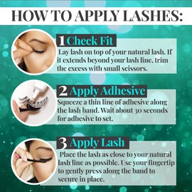 Ardell "Best of" Natural Variety Pack of False Eyelashes, 4 Pairs of Natural Fake Eyelashes