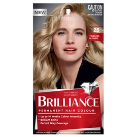 Schwarzkopf Brilliance Permanent Hair Colour, 25 Timeless Blonde, 60 ml