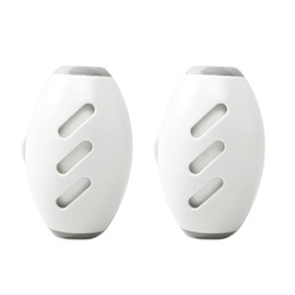 Gripebao Washable Reusable Gel Lint Roller Ball 2 Pack, Portable Travel Mini Roller for On-The-Go Use, Dog Pet Cat Hair Removal Tool for Clothes, Rug, Furniture, Couch, Car, White