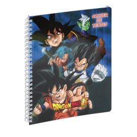 Exacompta - 9904462E - Dragon Ball S Notebook - 17 x 22 cm - Blue