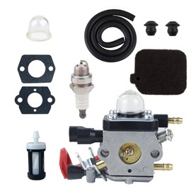 Carburionix BG50 Carburetor Carb for STIHL BG45 BG46 BG55 BG65 BG85 SH55 SH85 Leaf Blower Replace 4229 120 0650 with Air Filter Tune Up Kit