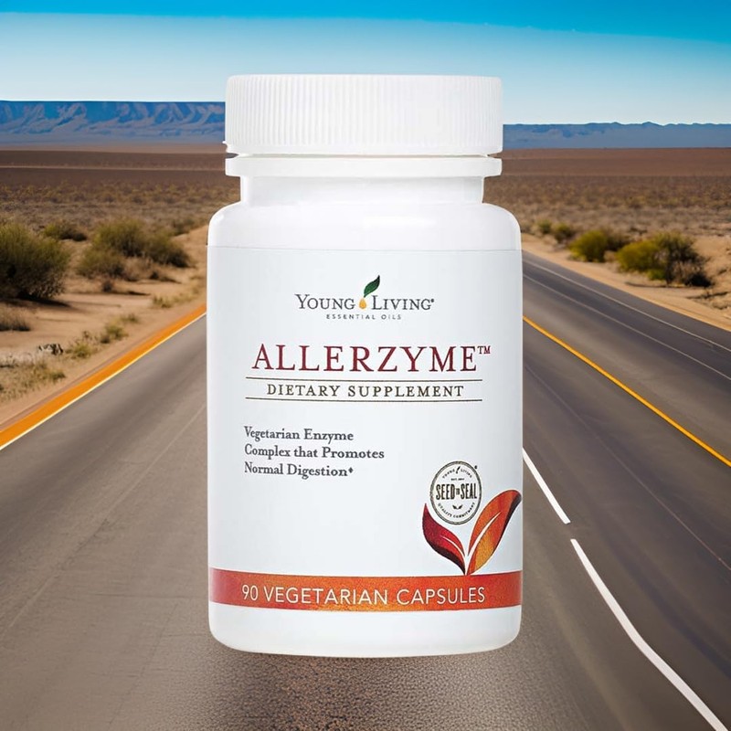 Young Living Allerzyme - 90 ct Dietary Supplement Capsules -