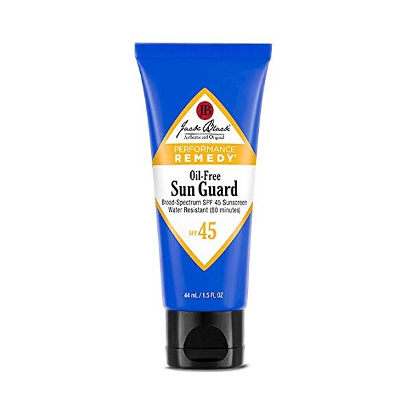 Jack Black Oil-Free & Water Resistant Sun Guard SPF 45 Sunscreen, 1.5 Fl Oz