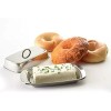 Norpro Stainless Steel Double Covered Butter Dish 7.5"L x 4"W