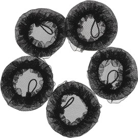 Red para Cabello de Ballet Negro Diseño Elástico y Resistente, 10 Piezas de Redecillas Cabello Ideales para Presentaciones de Danza