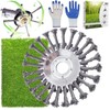 gitende Universal Steel Wire Grass Trimmer Head, 2025 Upgraded String
