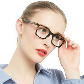 OCCI CHIARI Stylish Reading Glasses 2.25x Women's Readers Comfort Eyeglasses(1.0 1.25 1.5 1.75 2.0 2.25 2.5 2.75 3.0 3.5 4.0 5.0 6.0)