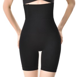 SEASF Women's Girdle Panties, Firm Tightening, High Waist, Tummy Control, Maternity Postpartum, Hip Lifting, Shapewear, Black