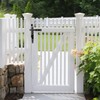 Wmebee Heavy Duty Self-Locking Gate Latch for Wooden Fence, Post
