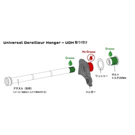 Universal Derailleur Hanger - UDH - Gold